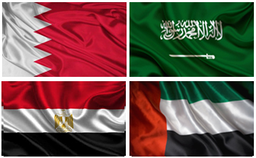 وزراء خارجية “الدول الأربع” يجتمعون في البحرين الأحد لبحث أزمة العلاقة مع قطر