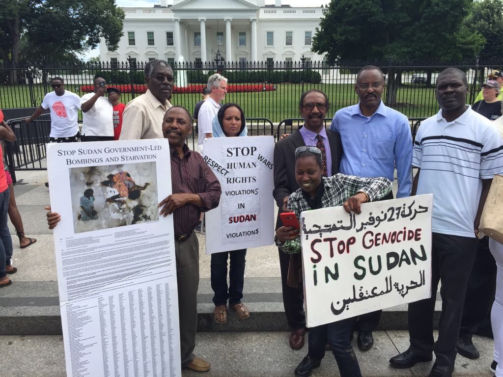 واشنطن: مسيرة كبري لقوى المعارضة السودانية  في “يوم الغضب”   