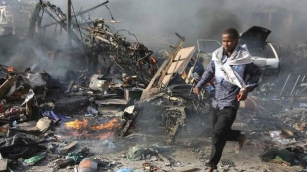 السودان يدين التفجير الإرهابي في مقديشو ويستنكر “استباحة دماء الأبرياء”