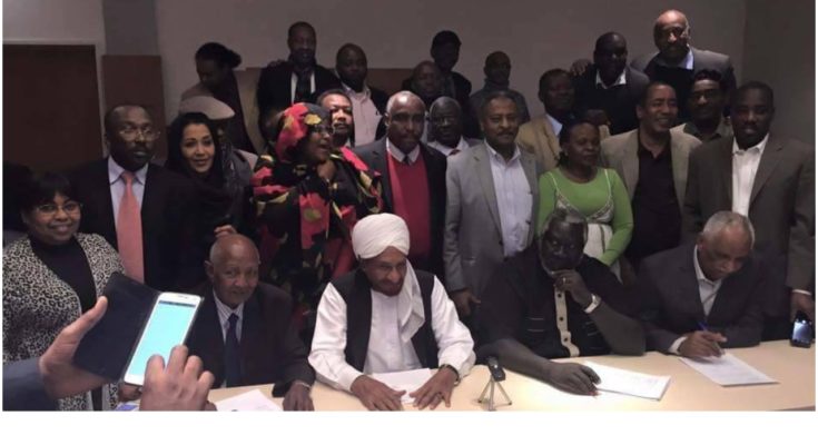 نداء السودان: نرحب باستضافة جوبا المفاوضات بين الحكومة والمعارضة السودانية