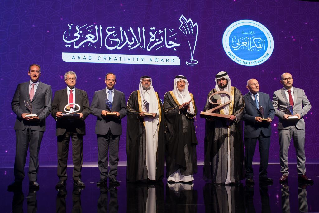 تنظمها مؤسسة الفكر العربي: تكريم الفائزين بجائزة الإبداع بدبي