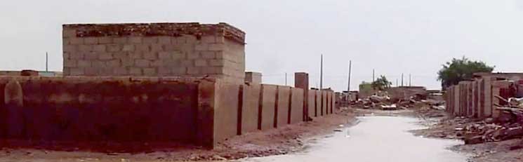 أمطارغزيرة بقرية طيبة الشيخ موسى تتسبب في انهيار  30منزلاً وثلاثة فصول دراسية