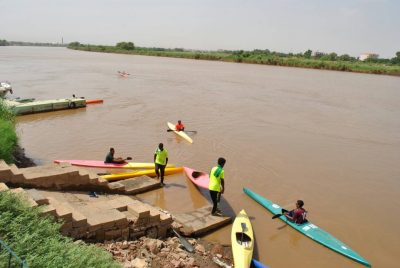 شباب في ماراثون النيل القومي للتجديف” يقطعون 758 كيلو متراً