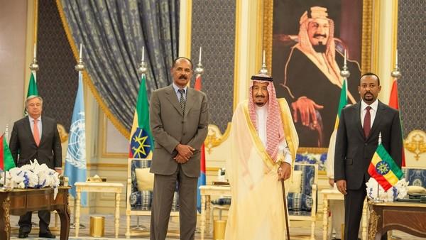 رعاية سعودية لاتفاق السلام بين إريتريا وإثيوبيا