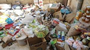 إبادة مواد غذائية منتهية الصلاحية وسلع وإطارات سيارات غير مطابقة بمردم ابو ليدات غرب أم درمان