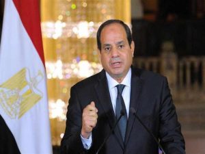 الرئيس المصري السيسي يحذر من المساس بمياه مصر