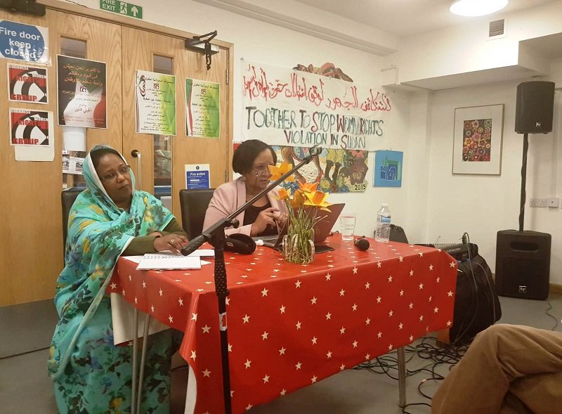 المجموعة السودانية لحقوق المرأة في لندن تحتفي بذكرى أكتوبر بندوة وأغان وطنية