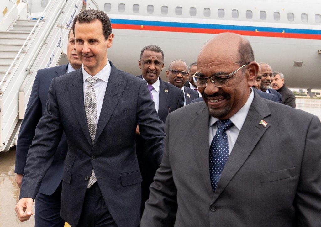 التقى بشار: البشير أول رئيس عربي يزور سورية منذ بدء الأزمة السورية