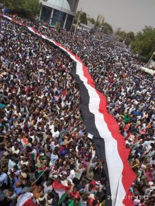 قوى الحرية والتغيير تعلن عن موجهات ومسارات مليونية الخميس