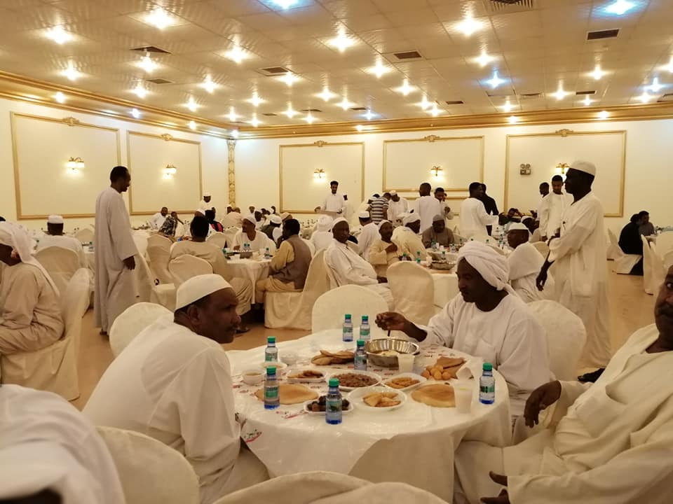 حضور حاشد في حفل الإفطار السنوي لرابطة كرمة بالسعودية