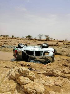 نجاة القيادي بحزب الأمة صديق الصادق  ومصرع 3 قرب حجر العسل بسبب السيول