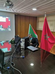 طالب سوداني كفيف يناقش دكتوراه عن بُعد بطريقة (برايل ) في مملكة المغرب في أول سابقة بالوطن العربي