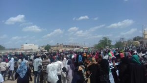 مسيرات هادرة في “النيل الأبيض” تطالب بتصحيح مسار الثورة