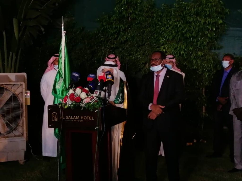 السفارة السعودية بالخرطوم احتفلت با ليوم الوطني ال90  الحكومة السودان أشادت بدعم المملكة لها
