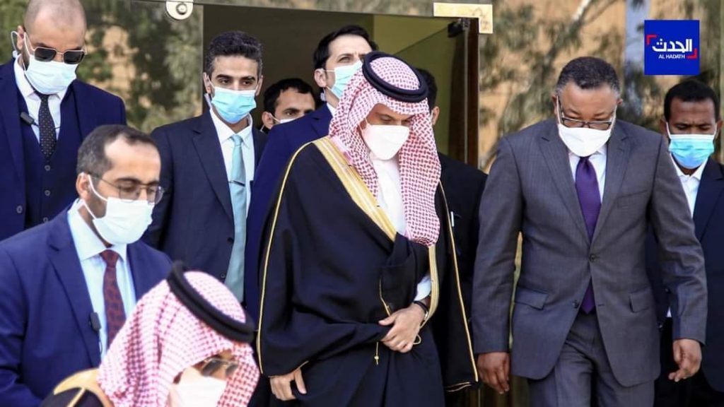 وزير الخارجية السعودي اختتم زيارة ناجحة للسودان- البرهان وحمدوك اشادا بالعلاقات الثنائية بين البلدين