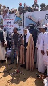 سفير خادم الحرمين الشريفين لدى السودان يشارك في مهرجان سباق الهجن بأبودليق
