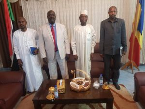 رئيس التحالف السوداني يلتقي بالسفير التشادي
