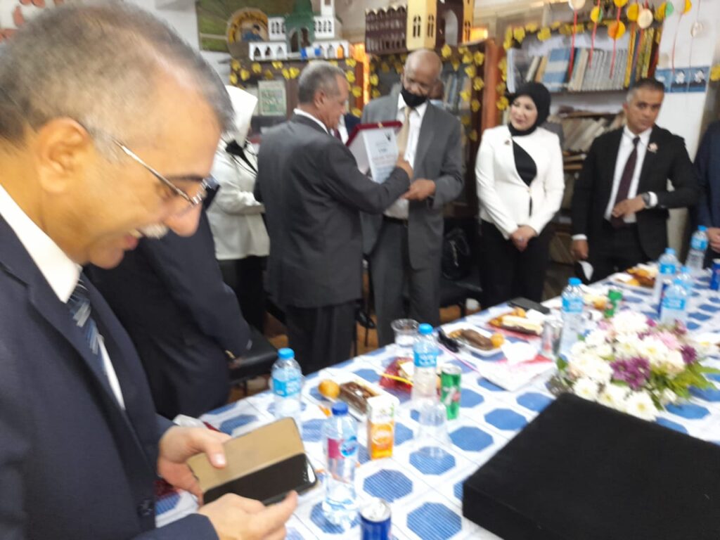 السفير محمد الياس ووفد برلماني مصري يشرفون ختام فعاليات امتحانات الشهادة السودانية بمصر