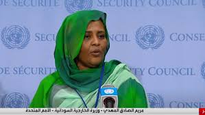 في جلسة حول سد النهضة .. (مريم ) تترافع عن السودان أمام مجلس الأمن