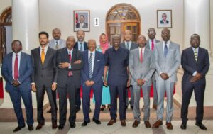وفد القوى السياسية يؤكد للرئيس الكيني أهمية تنسيق المبادرات لإيقاف الحرب في السودان