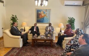 الحرية والتغيير تبحث مع الأمين العام المساعد للجامعة العربية وقف الحرب في السودان