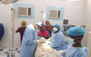 تدشين وحدة جراحة الأطفال وإزالة التشوهات الخلقية لحديثي الولادةبمستشفى كسلا