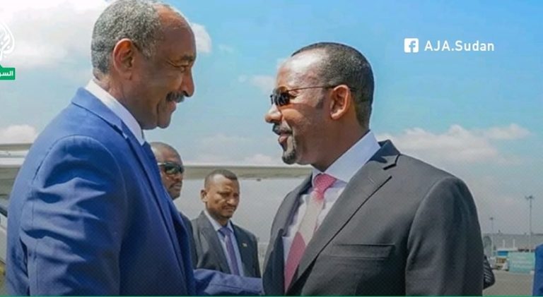 رئيس مجلس السيادة يصل إثيوبيا
