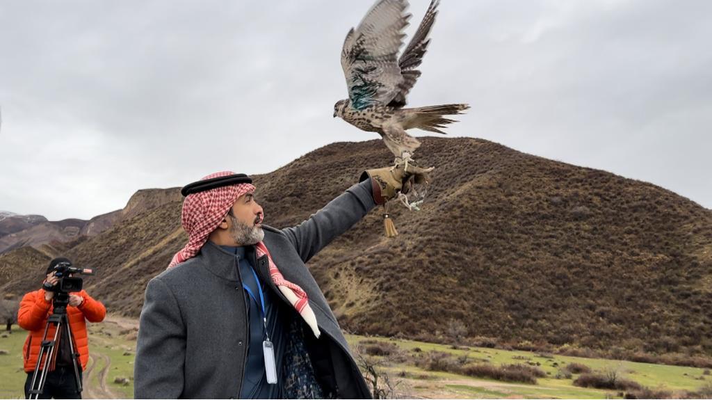 نادي الصقور السعودي ينفذ المرحلة الأولى للإطلاق الخارجي في قيرغيزستان