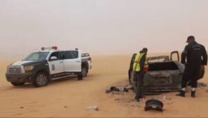 سودانيون يلقون حتفهم بعد احتراق سيارتهم في الصحراء الليبية