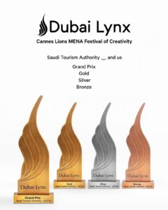 الهيئة السعودية للسياحة تحصد جائزة التميز الكبرى في مهرجان دبي لينكس الدولي للإبداع