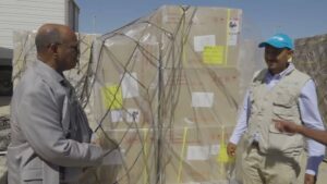 الصحة تتسلم 2.9 مليون جرعة لقاح كوليرا مقدمة من مجموعة التنسيق الدولية للقاح