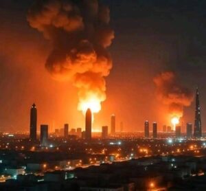 إيران تقصف قاعدة العديد الأمريكية في قطر