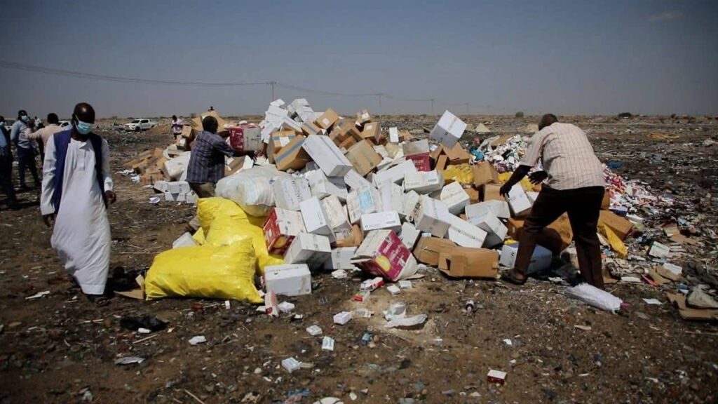 المجلس القومي للأدوية والسموم يبيد أدوية منتهية الصلاحية بكسلا