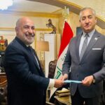 وكيل وزارة البيئة العراقي يستقبل ممثل هيئة المرأة العربية