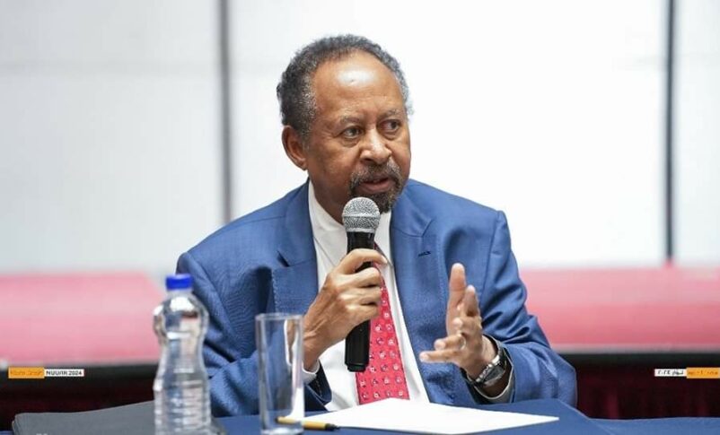 حمدوك: بيان الرباعية جاء متطابقاً مع رؤيتنا لإنهاء الحرب