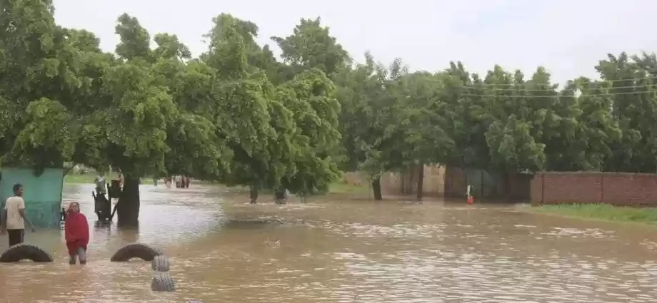 مصرع ٣ أطفال إثر سيول جارفة في مخيم سنقا بجبل مرة