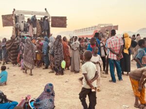 منسقية النازحين و اللاجئين: وصول أعداد كبيرة من نازحي الفاشر إلى طويلة وحدوث وفيات في الطريق