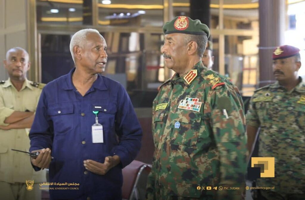 البرهان: نرحب بأي جهود من أجل تحقيق السلام في السودان دون وجود أي مستقبل لـ” المليشيات”
