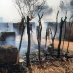 الهجرة الدولية: اندلاع حريق بمخيم نازحين في طويلة بشمال دارفور يتسبب في تشريد ٣٤ أسرة