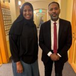 خالد عمر يبحث مع قيادية في البرلمان النرويجي سبل وقف الحرب ومعالجة الأزمة الإنسانية في السودان