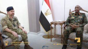 البرهان يبحث مع وفد بريطاني سبل تحقيق السلام في السودان البرهان يبحث مع وفد بريطاني سبل تحقيق السلام في السودان