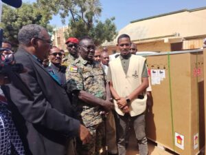 أجهزة ومعدات طبية من مركز الملك سلمان لدعم مستشفى كوستي