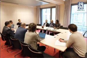 وفد صمود يبحث مع أعضاء بالبرلمان الألماني إسناد جهود وقف الحرب