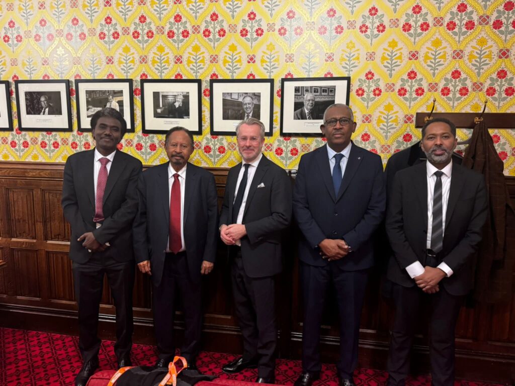 «صمود» يختتم جولة أوروبية بلقاءات رفيعة في لندن لبحث وقف الحرب في السودان