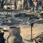 حريق يدمّر أكثر من ألف منزل في مخيم كلمة ويشرّد آلاف النازحين