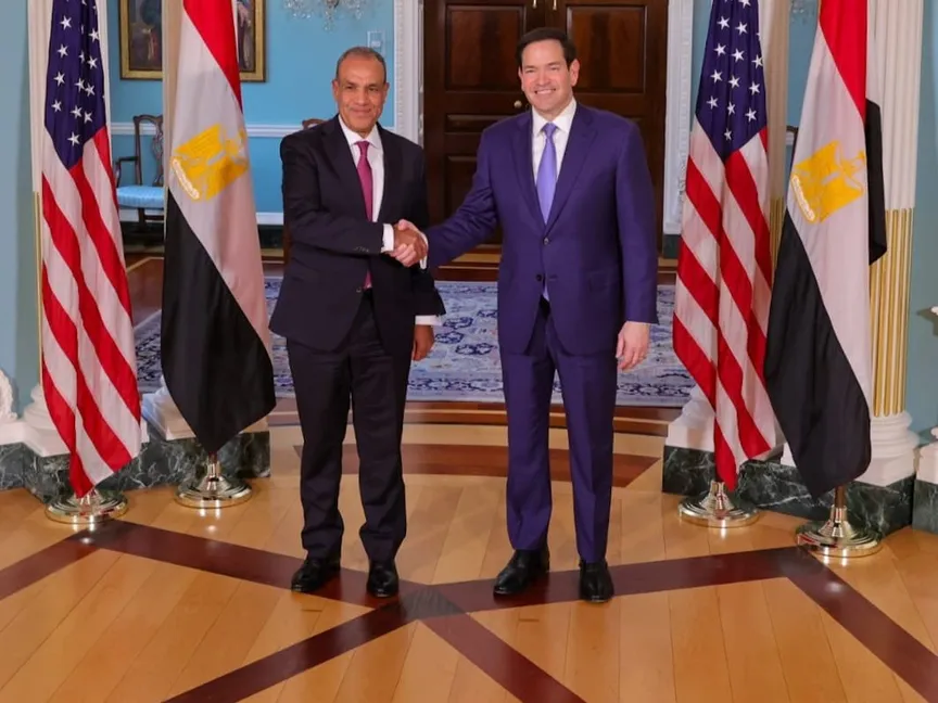 وزيرا خارجية مصر وأمريكا يبحثان دفع جهود التهدئة في السودان