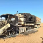 استهداف شاحنة مساعدات بطائرة مسيرة في شمال دارفور