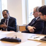 خالد عمر يبحث في البرلمان الأوروبي تداعيات الحرب السودانية وضرورة تنسيق جهود السلام