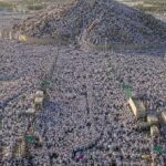 مشهد مهيب لجموع الحجيج في يوم