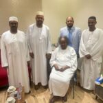 الرابطة الرياضية للسودانيين بالخارج(الصالحية) تزور البروفيسور كمال شداد